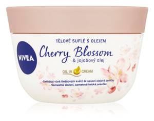  Nivea Cherry Blossom & Jojoba Oiltestápoló szuflé 200ml testápoló