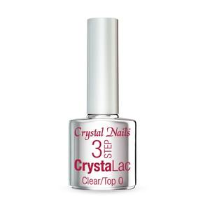 Crystal Nails 3 Step CrystaLac Clear / Top - 8ml Géllakk