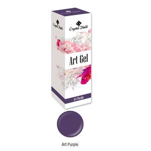 Crystal Nails Art Gel - Art Purple 5ml  Festőzselé