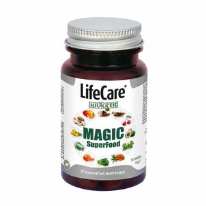 Life Care Kräuter® Magic Superfood Kapszula 37 Esszenciális Tápanyaggal - Energizálás És Vitaminizálás 30db 