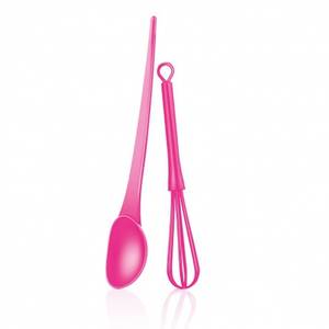 Alveola XS370356 Hair Care Mixer Hajfesték Keverő És Mérő - Pink mérőpohár