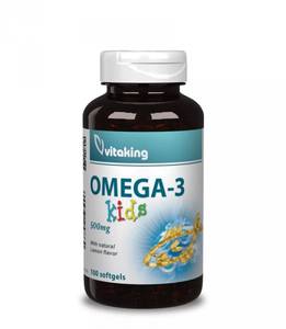 Vitaking Omega-3 Gyerekeknek 100db 