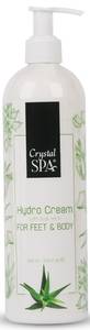 Crystal Spa Hydro Cream Aloe Vera For Feet And Body - Tápláló Krém 500ml 
