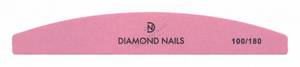 Diamond Nails Íves Rózsaszín 100/180 Körömreszelő