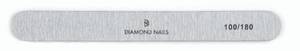 Diamond Nails Egyenes Szürke 100/180 Körömreszelő