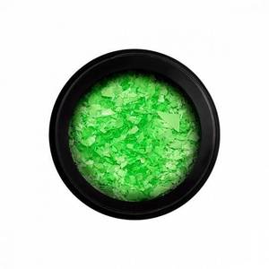 Perfect Nails Neon Flakes - Zöld 