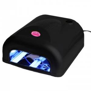 Master Nails Műkörmös UV Lámpa 4x9W Alagút Fekete / MUV-380 UV lámpa