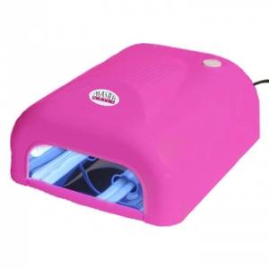 Master Nails Műkörmös UV Lámpa 4x9W Alagút Pink / MUV-380 UV lámpa