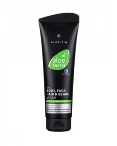 Lr Health & Beauty 20436 Aloe Vera 4 az 1-ben test-, arc-, haj- és szakállsampon 250ml LR férfi ápolás