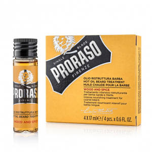 Proraso Hot Szakállolaj / Elixír -  4 x 17 ml 