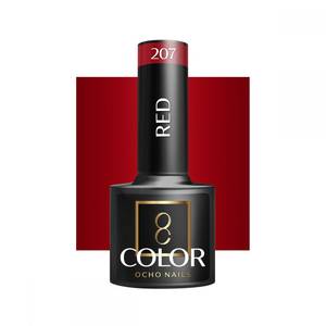 Ocho Nails Hibrid Géllakk Piros 207 - 5 g 