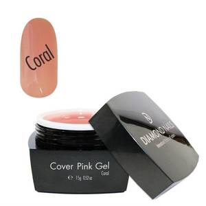 Diamond Nails Cover Pink - Coral 15g Építőzselé