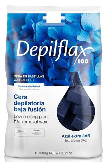Depilflax Blue 3AB - Extra Azulén 1000g gyanta 0
