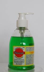 clarasept higiénikus kéztisztító és fertőtlenítőszer 300 ml pumpás fertőtlenítő 0