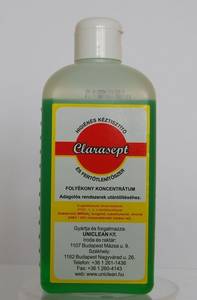 clarasept higiénikus kéztisztító és fertőtlenítőszer 1000 ml -utántöltő fertőtlenítő 0