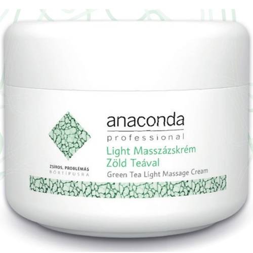 Anaconda Light Masszázskrém Zöld Teával, 250 ml  0