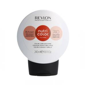 Revlon Nutri Color Toning Filters 740 - Világos Rezes 240ml Hajszínező Balzsam 0