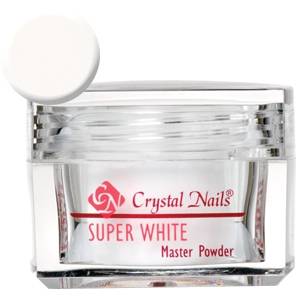 Crystal Nails Master Powder Super White 17g Építő Porcelánpor 0