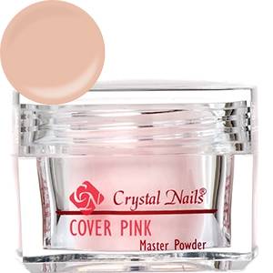 Crystal Nails Master Powder Cover Pink 17g Építő Porcelánpor