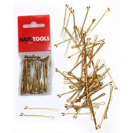  Hair Tools  61096 Hullámcsat (50 db/csomag)arany 