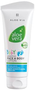 Lr Health & Beauty 20321 Aloe Vera Baba Arc és Testápoló Érzékeny Bőrre 100ml babaápolás