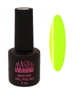 Master Nails MN 6ml Gel Polish: 83 - Neon sárga gél lakk