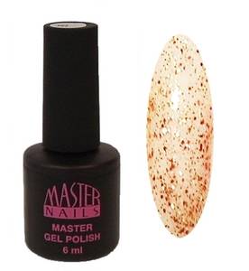 Master Nails MN 6ml Gel Polish: 143 - Rose & Arany Glitter gél lakk