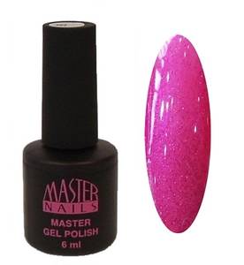 Master Nails MN 6ml Gel Polish: 154 - Csillámos Barbie Pink gél lakk