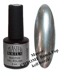 Master Nails MN 6 ml Gel Polish: Chrome - 902 gél lakk