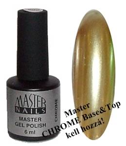 Master Nails MN 6 ml Gel Polish: Chrome - 906 gél lakk 0