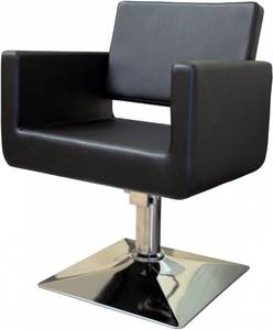 HAIRWAY Fodrász kiszolgáló szék SANDRO -fekete Hajvágószék